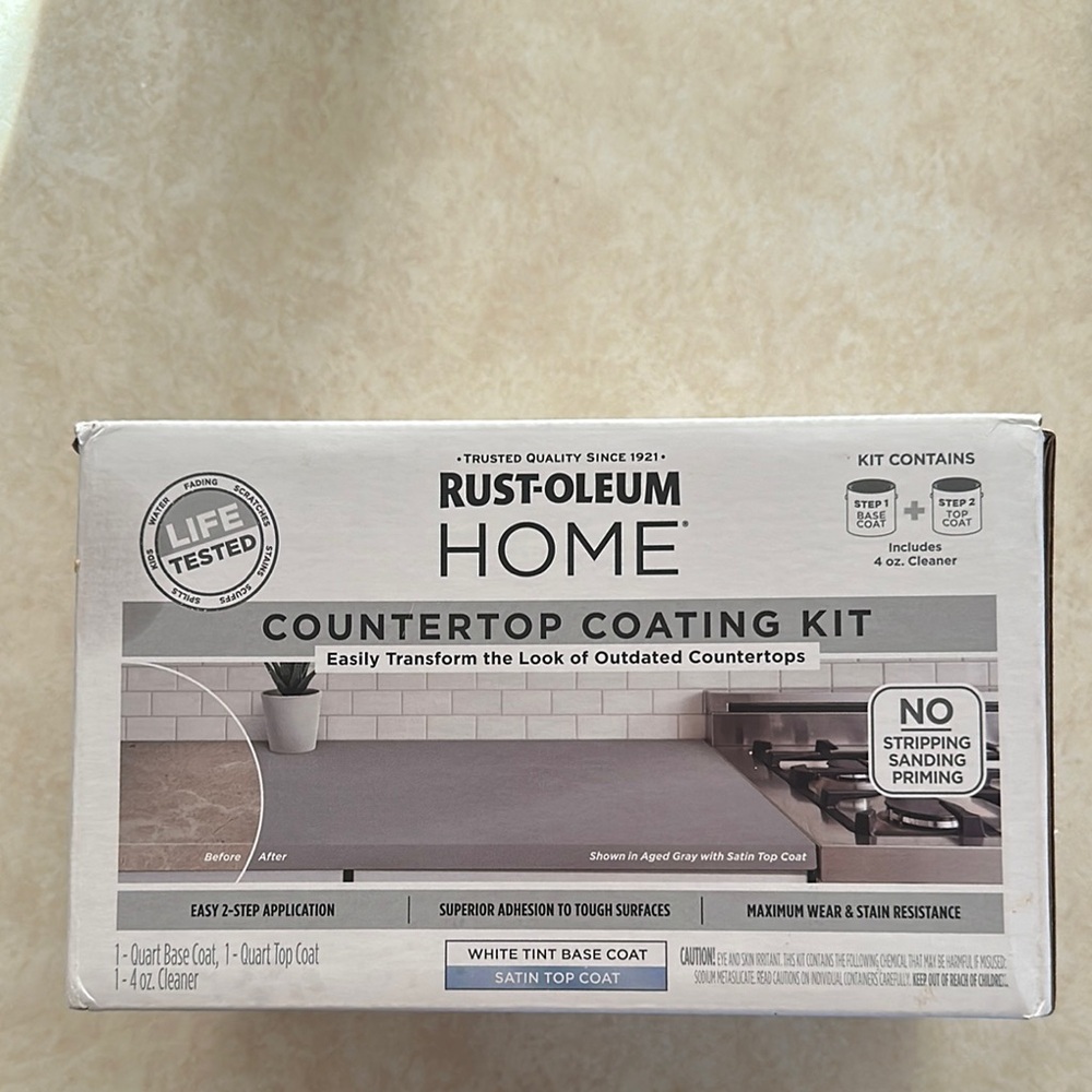 Rust-Oleum Countertop Coating Kit